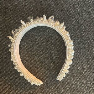 NWOT Beautiful Beaded Headband - could be for wedding/rehearsal/bridal